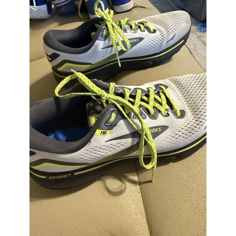 Men's athletic/comfortable running  sneakers Brooks Ghost 10 White Nightlife